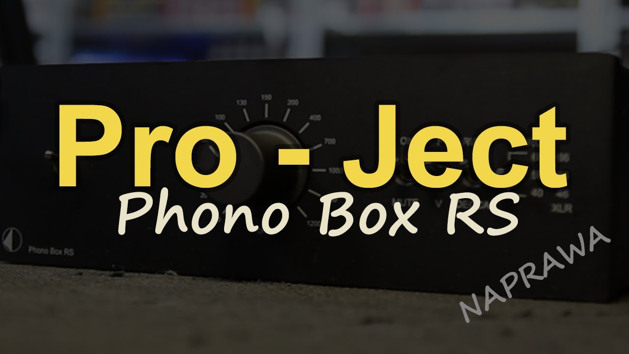 Pro - Ject Phono Box RS #Reduktor Szumu #302
