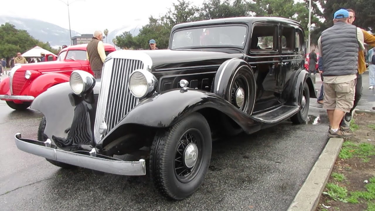 Rare 1933 Franklin V12 Series 17 7-Passenger Sedan