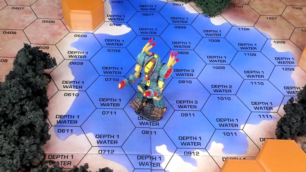 Ep. 8, BattleTech Water Movement