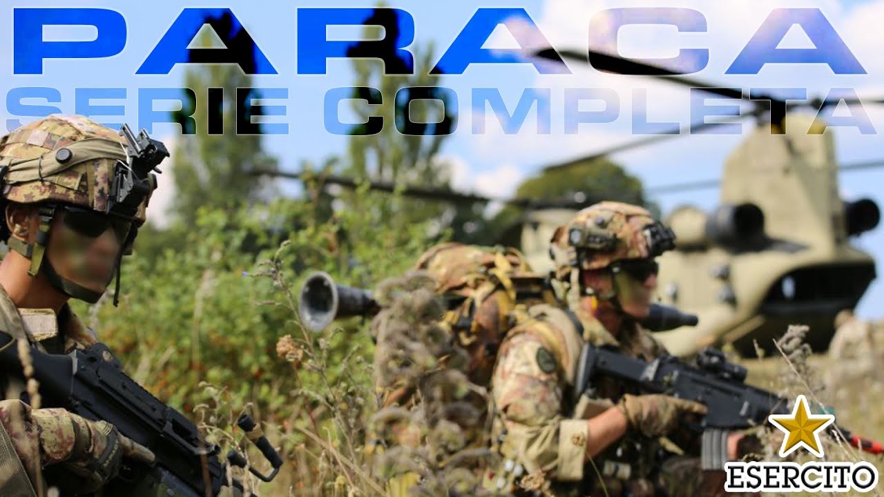 PARACA Serie completa - Esercito Italiano