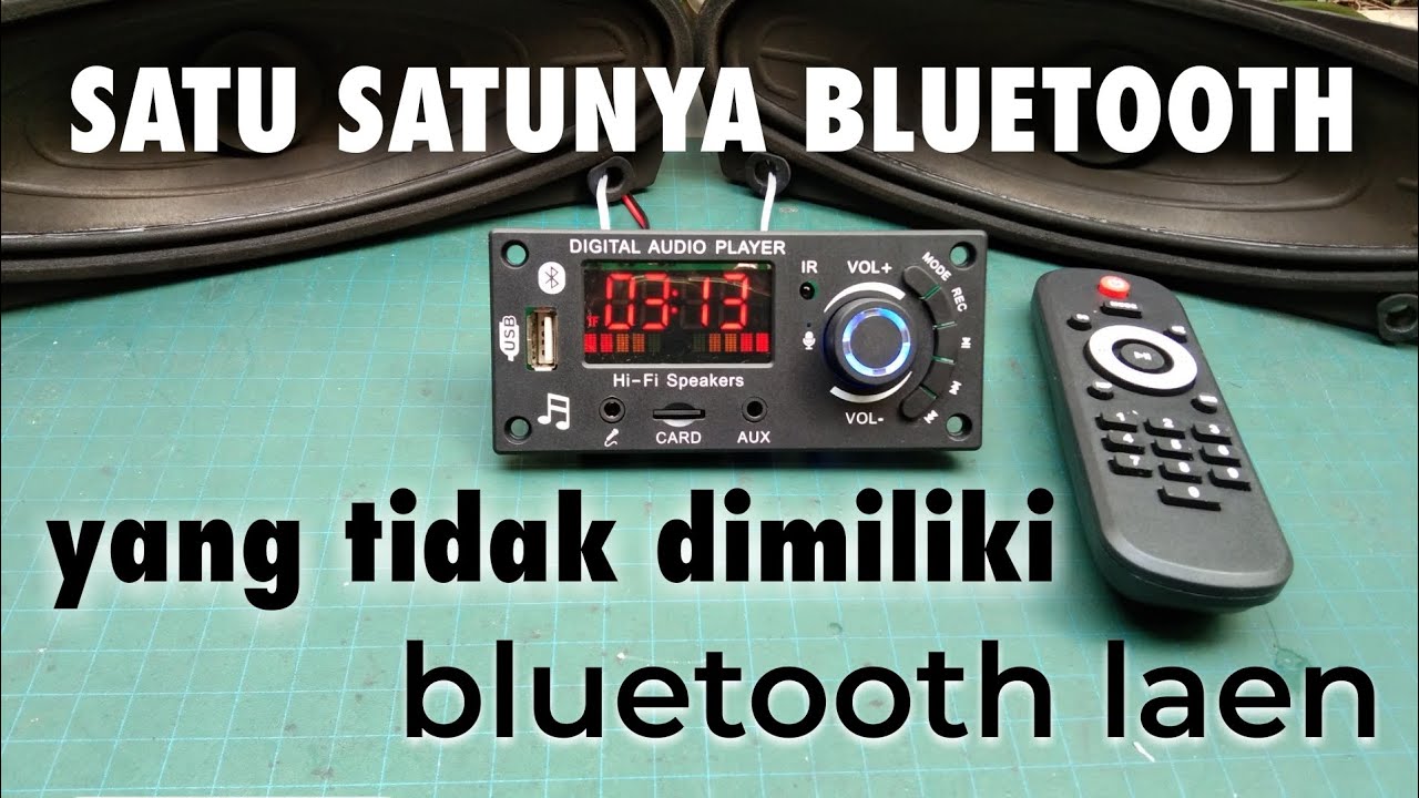 tonton ini sebelum beli BLUETOOTH JQ-139BT,fitur nya tidak dimiliki yang lain.