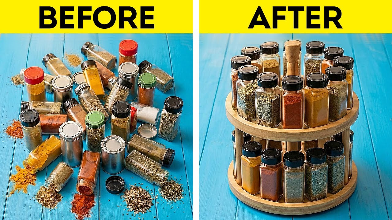 Умные решения для хранения вещей, которые нужны каждому 🏠 Идеи для организации кухни 🔥