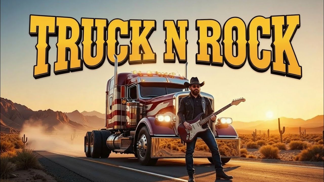 Truck n Rock - One Playlist. Endless Miles. Pure Rock Country. #RockCountryJourney  #RoadAnthems
