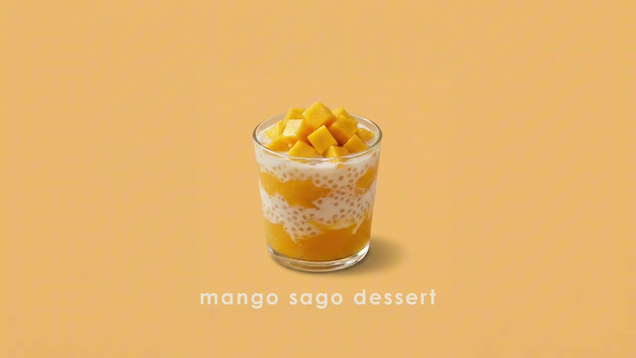 mango sago dessert