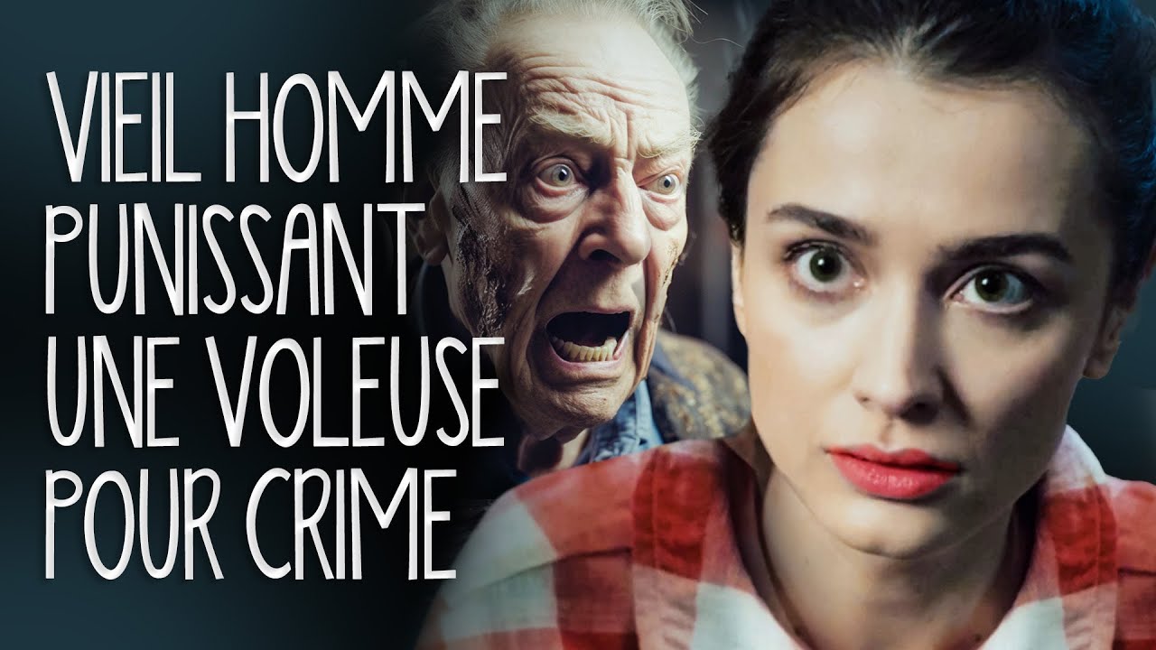 Vieil Homme Punissant Une Voleuse Pour Crime | @DramatizeMeFrance
