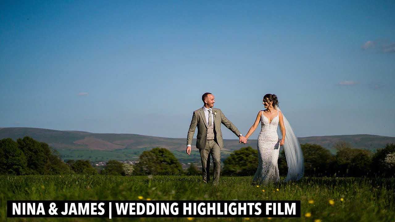 Nina and James Wedding Highlights Film | The Out Barn, Clitheroe