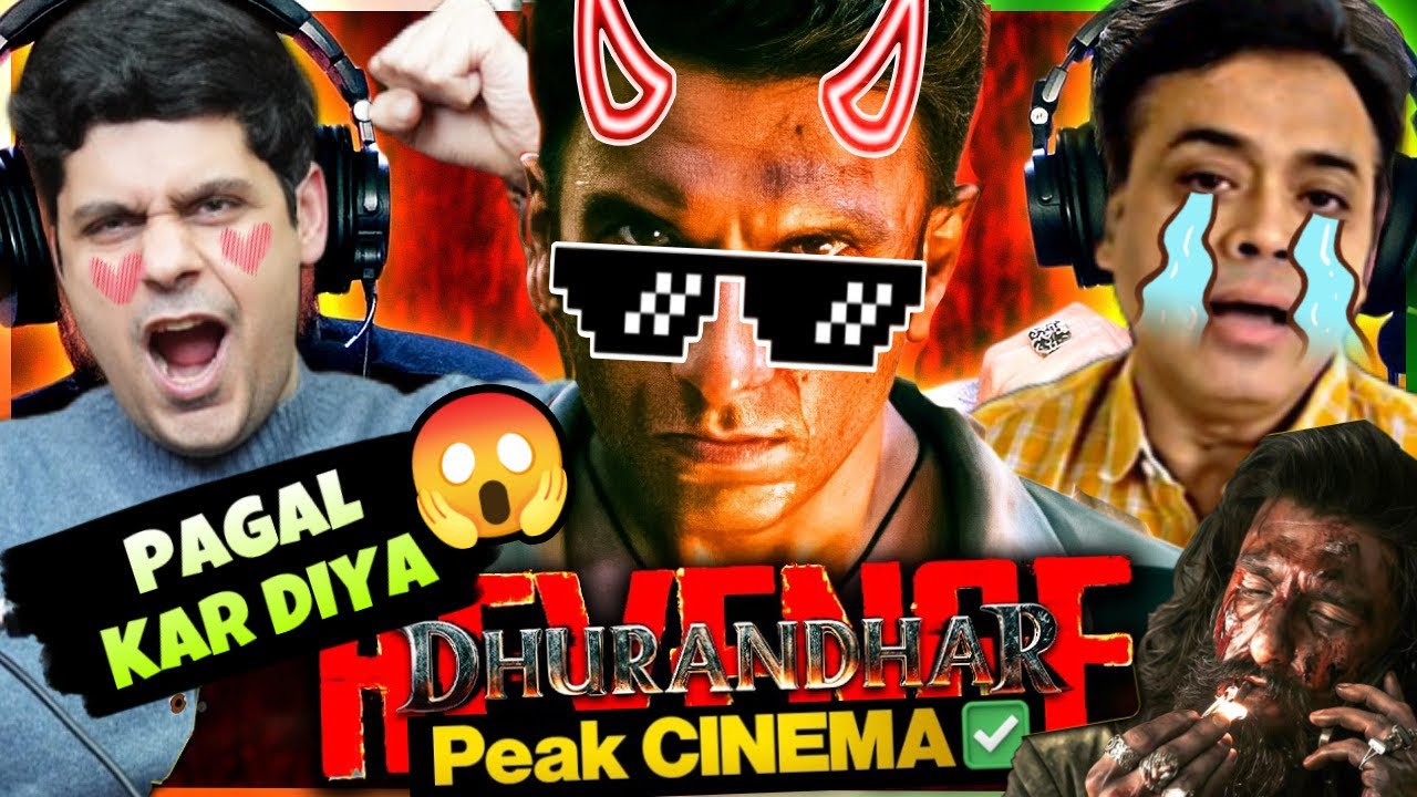 🆕😜DHURANDHAR 2 REVENGE CRAZE BEGINS😄THE REVENGE 🔥WATCH REACTIONS😄 CRYING PAK PUBLIC & MEDIA