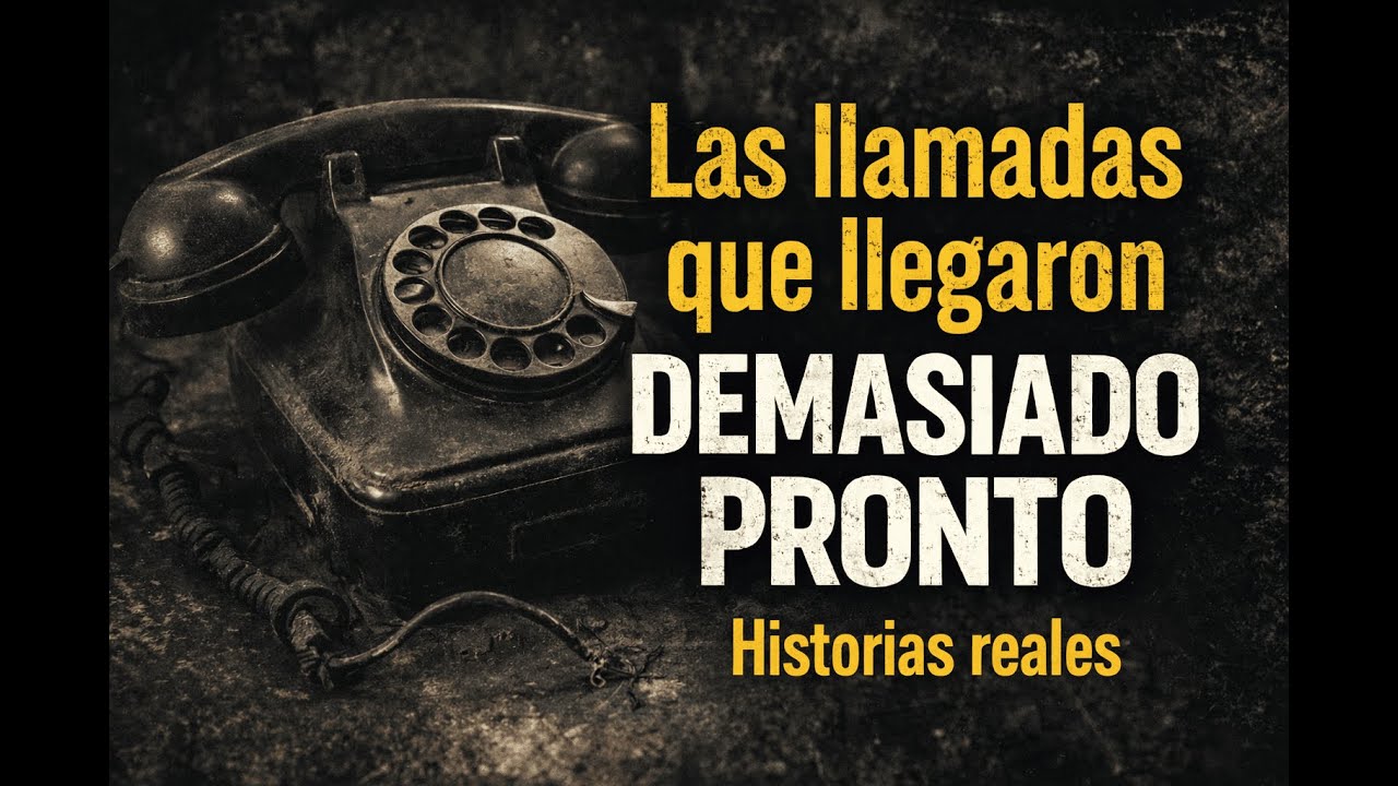 Las llamadas que llegaron demasiado pronto #misterio  #historiasreales  #sucesosinexplicables