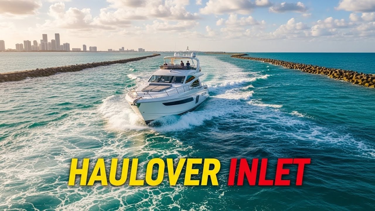 Haulover Inlet at its Best Time of Day, 79th Street Boat Ramp🌊✨