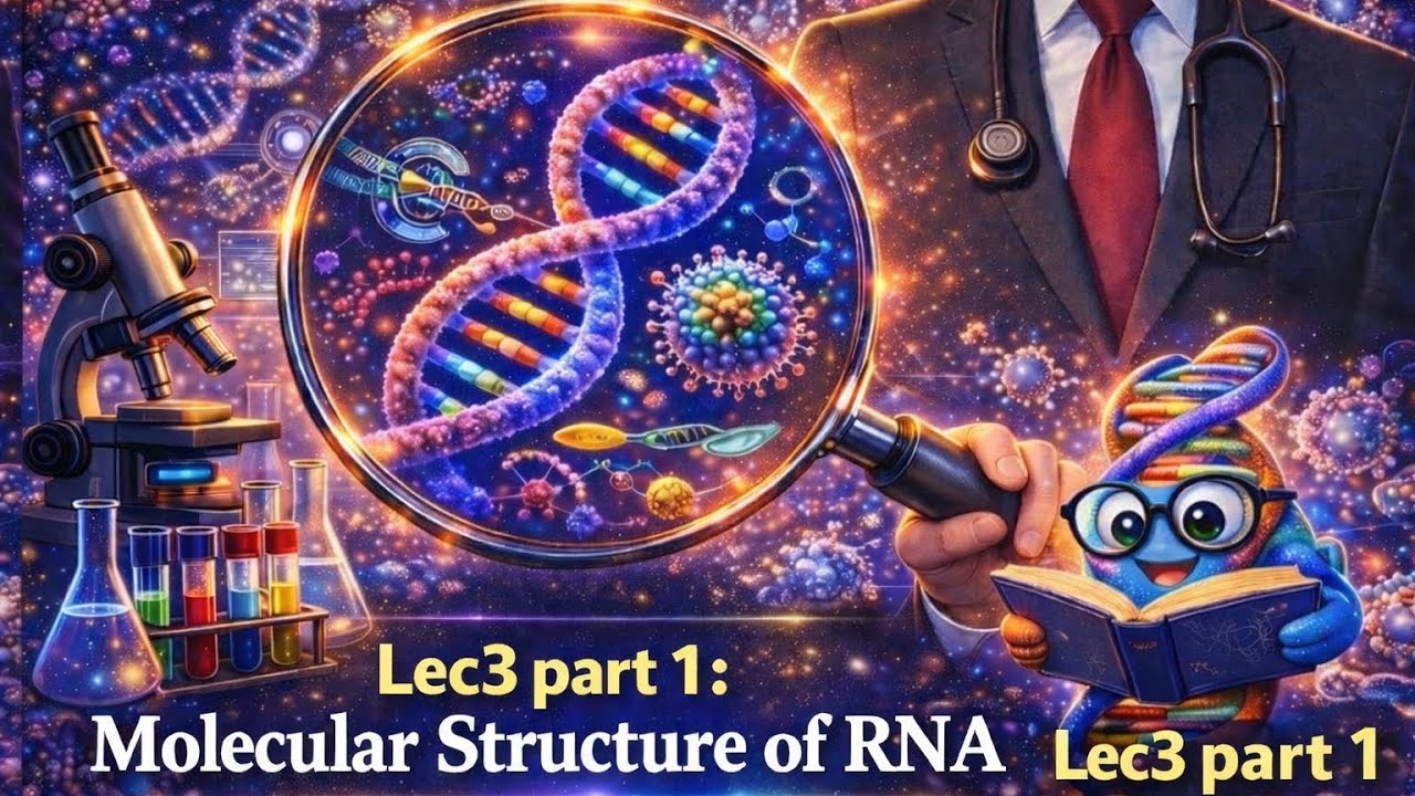 احياء جزيئي وزاري المرحلة الثانية lec3 part1 2026