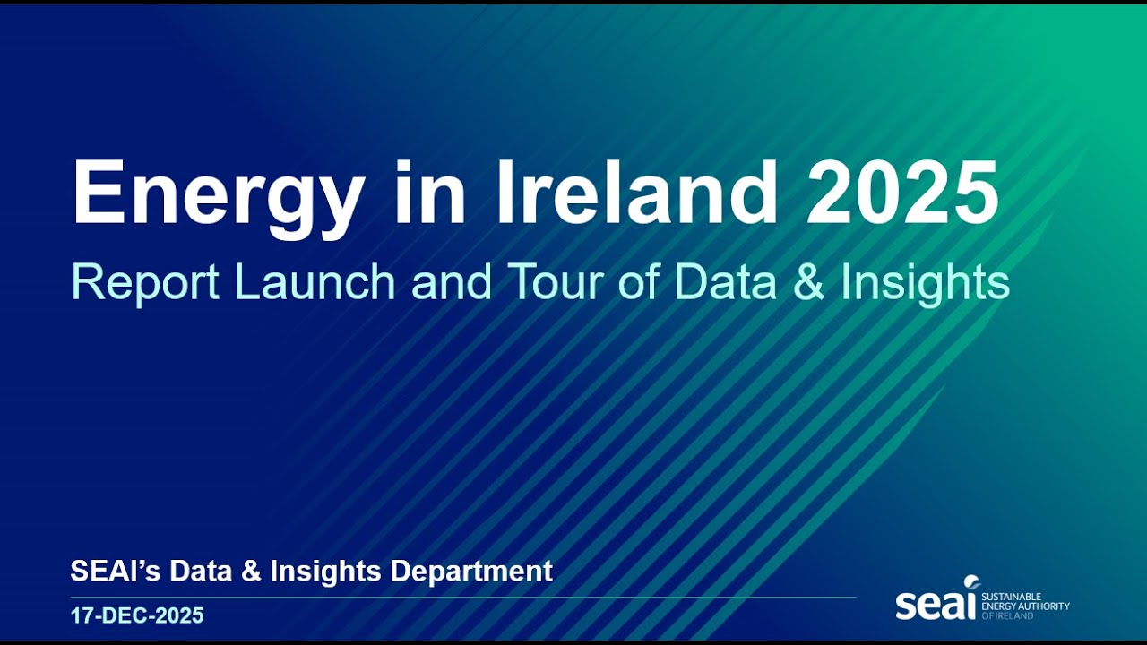 Launch of the Energy in Ireland Report 2025