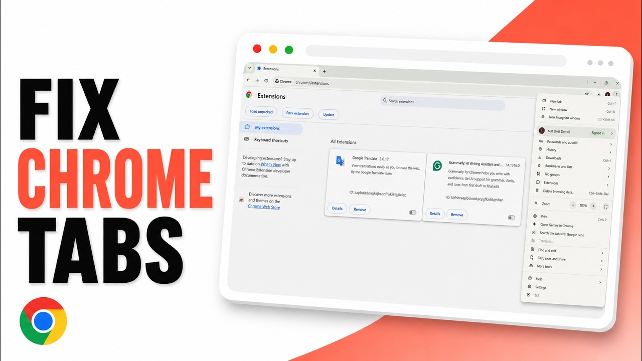 Как исправить пустую страницу новой вкладки в Chrome (проверка расширений 2026)