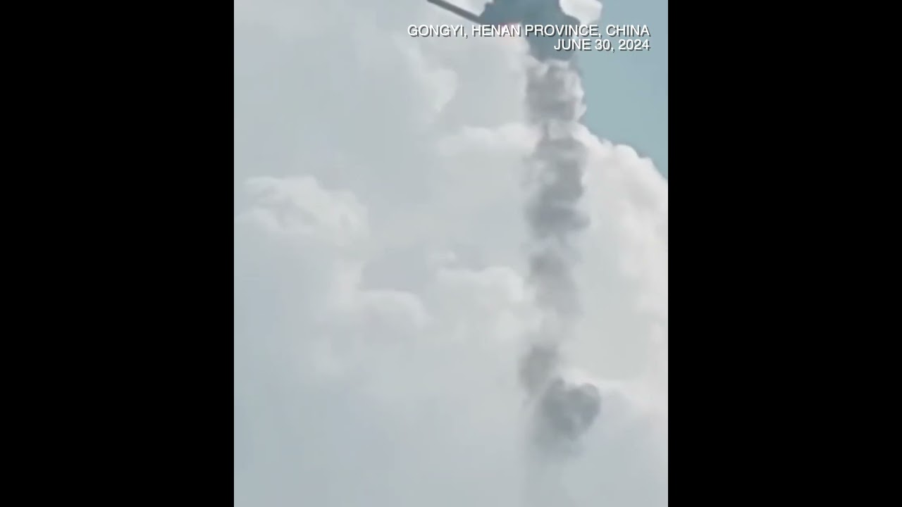 Rocket takes off in private firm's ground test accident in central China, no one injured