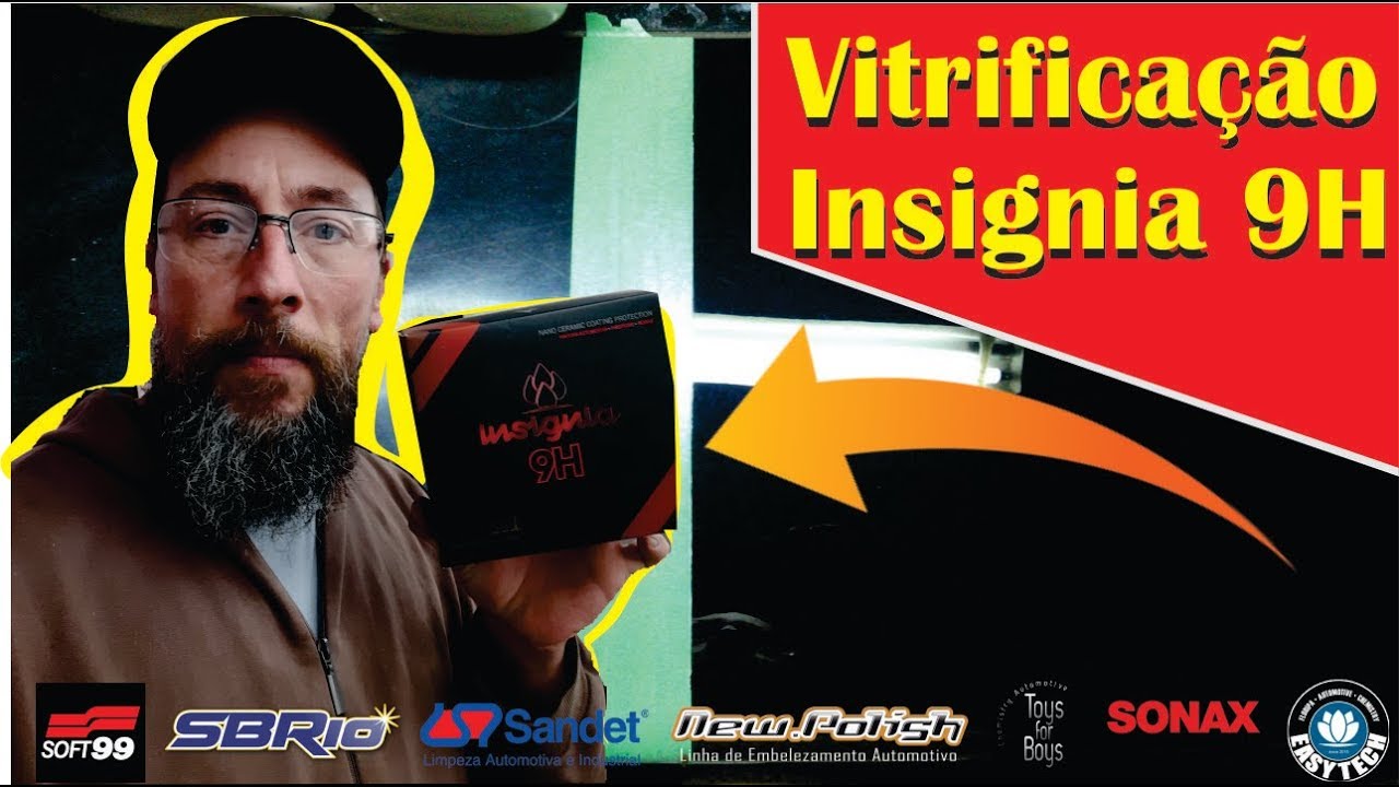 Vitrificação de Pintura Automotiva Insignia 9H Easytech
