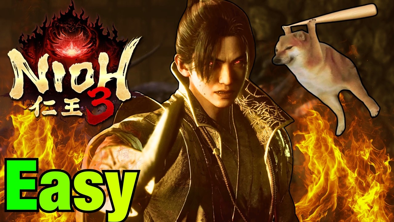 How to Easily Beat TOKUGAWA KUNIMATSU in Nioh 3 + Build