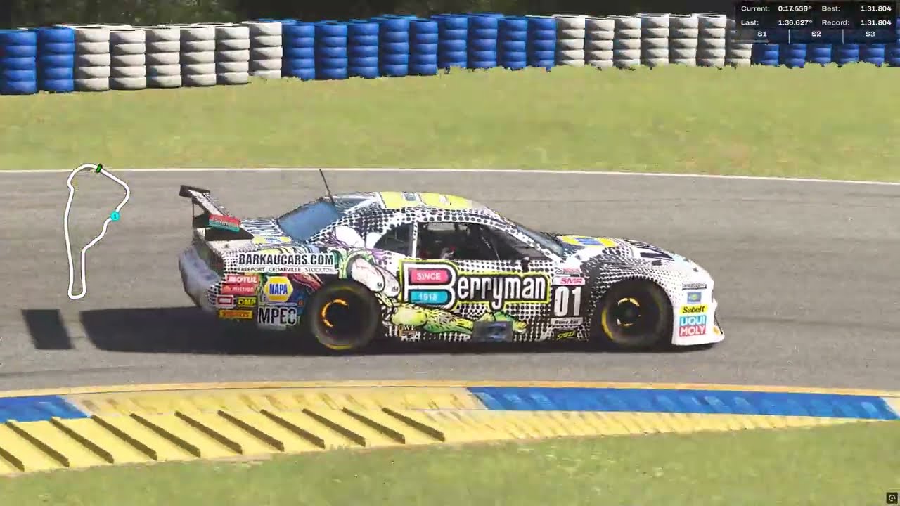 Road Atlanta - Dodge Challenger TA2 - 1:31.804