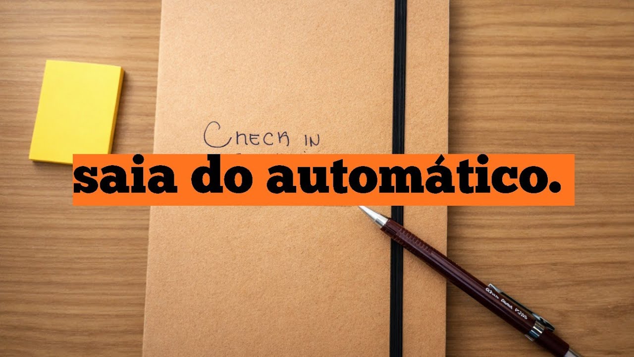 Esse simples CADERNINHO mudou a minha vida (e pode mudar a sua)