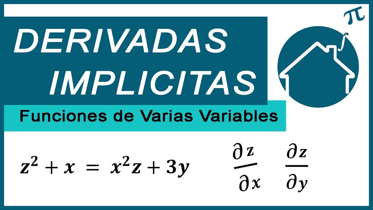 👈 derivadas parciales por DERIVACIÓN IMPLÍCITA  ✔️ Varias variables  ( Desde cero)