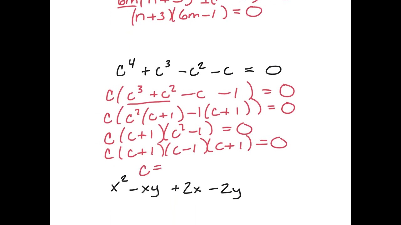 Grouping , quadratic form