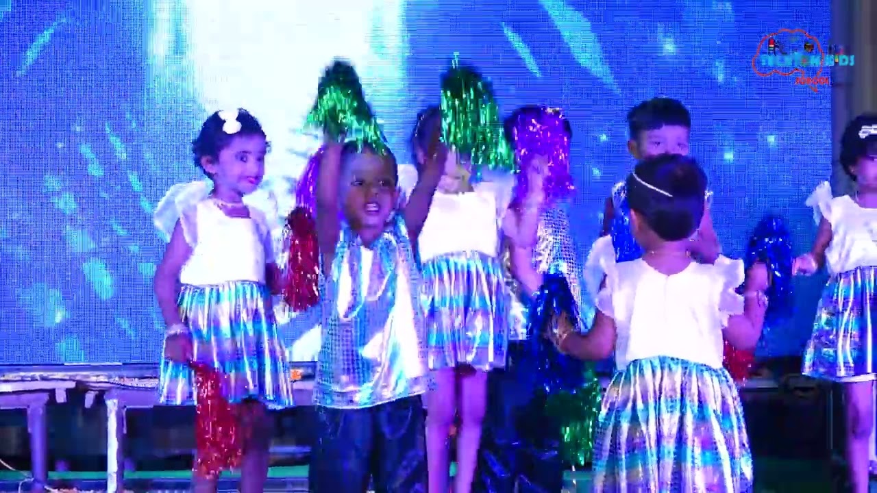 Boom Boom Dance | Nursery Kids Cutest Performance | Techyon Kids School Ieeja | Annual Day 2025