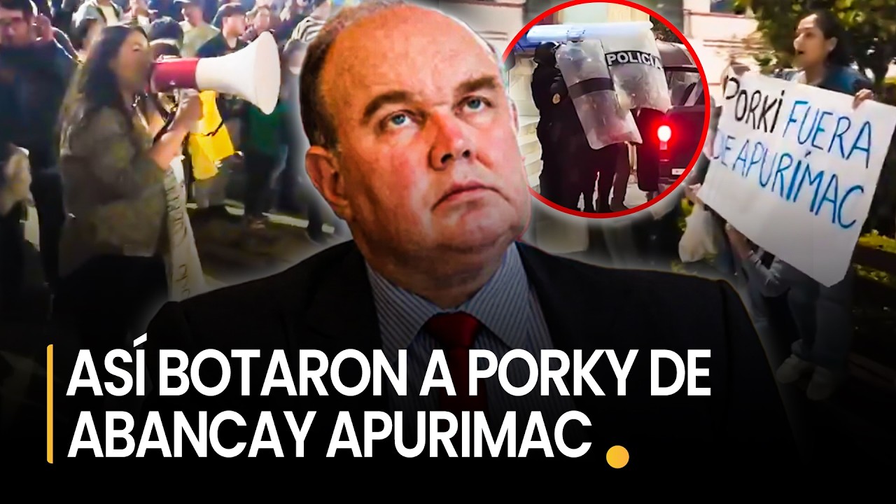 LARGAN A RAFAEL L&Oacute;PEZ ALIAGA TRAS ASISTIR A MISA EN ABANCAY APUR&Iacute;MAC