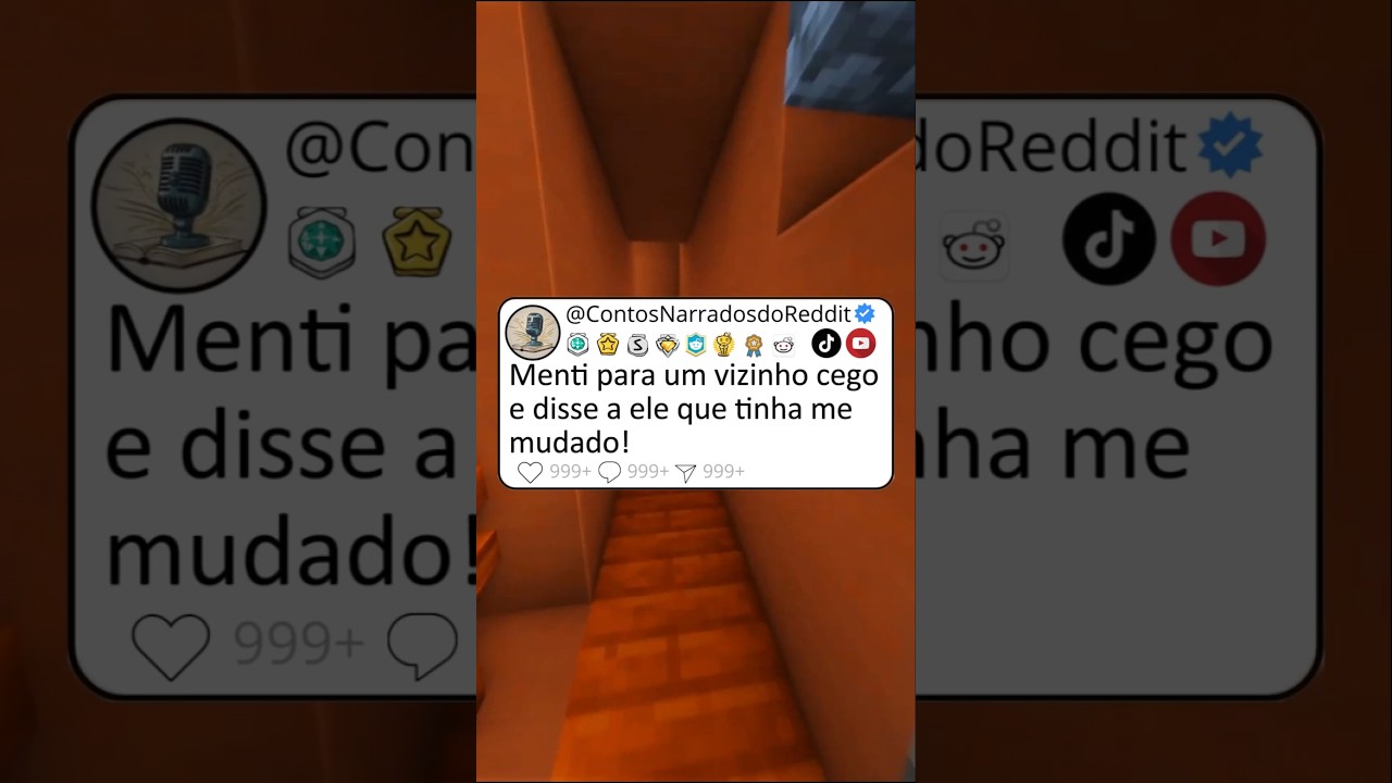 Menti um vizinho cego e disse que tinha me mudado! #reddit #relatosdoreddit