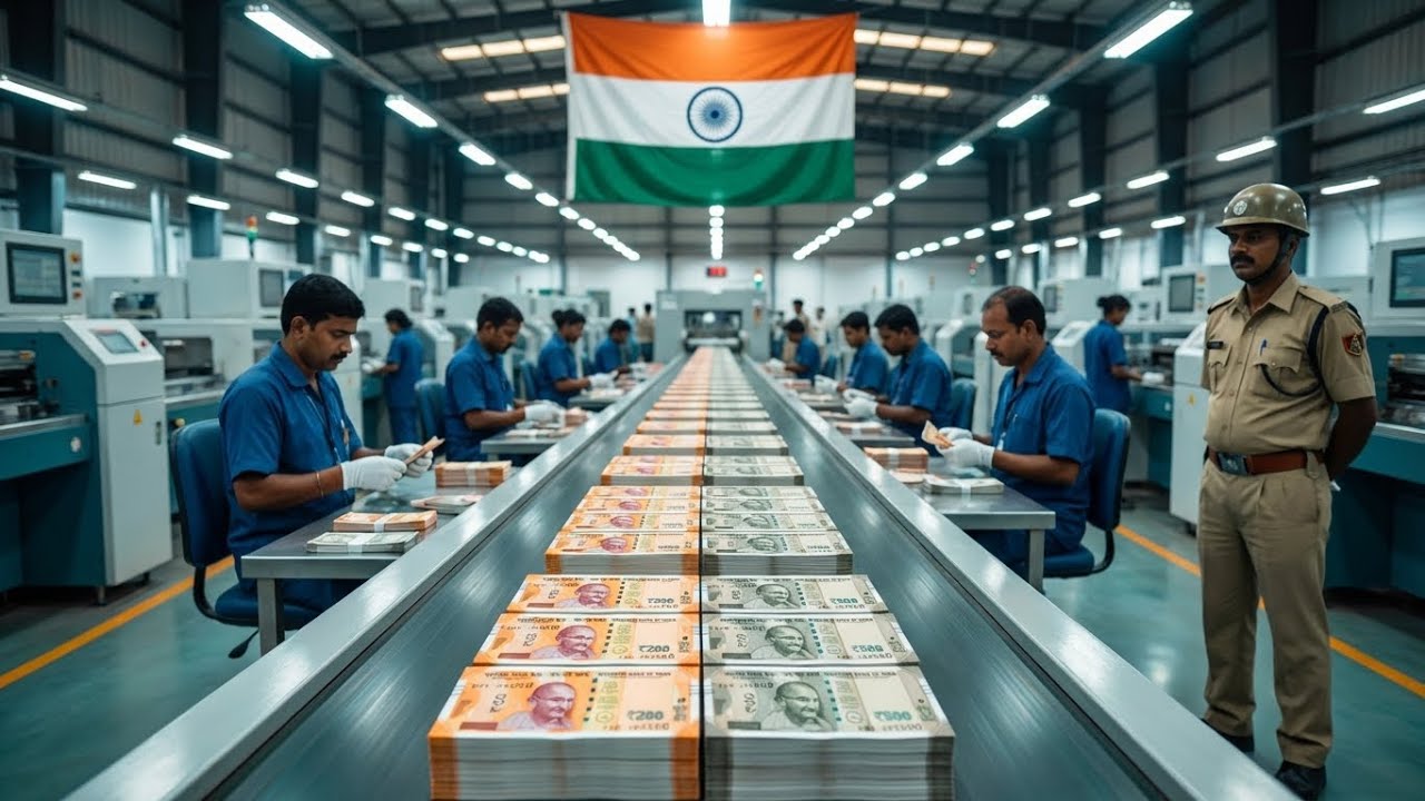 पैसा कैसे बनता है? | How Indian Currency Is Made | Inside Money Factory