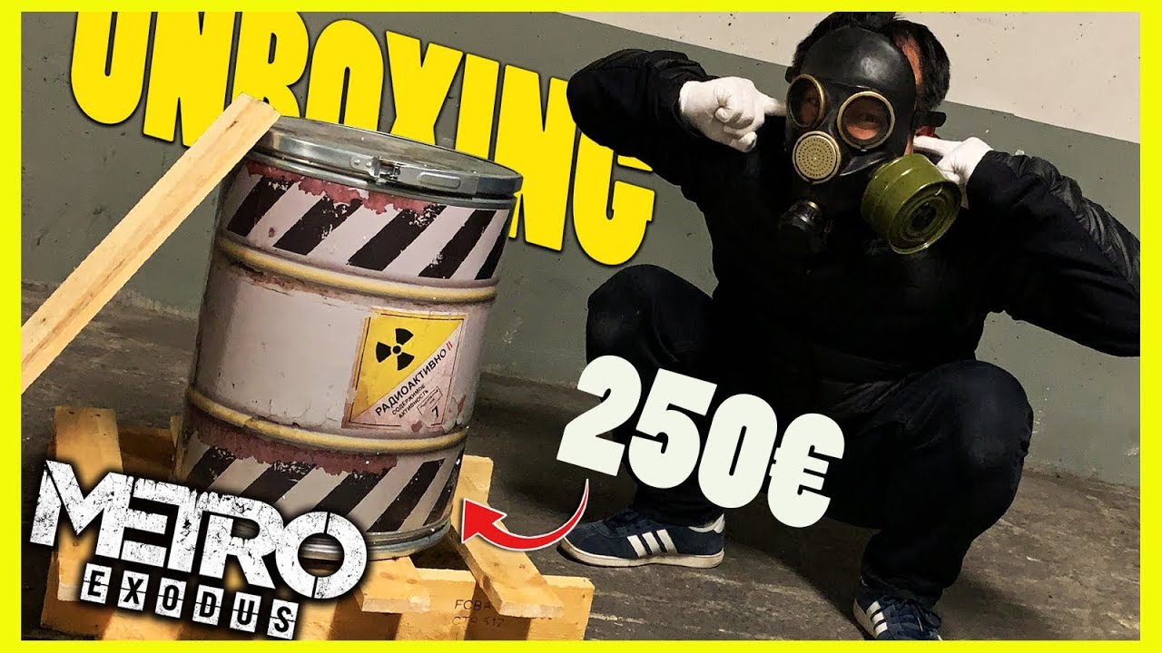 METRO EXODUS - notre UNBOXING du Collector en mode FILM D'HORREUR !