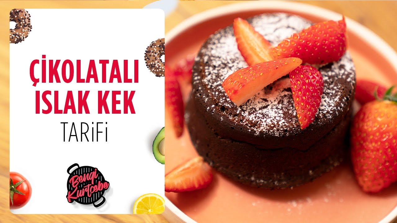 Tek Kişilik Çikolatalı Islak Kek Tarifi | Tüm Malzemeler Bir Kaşık Ölçüde😍
