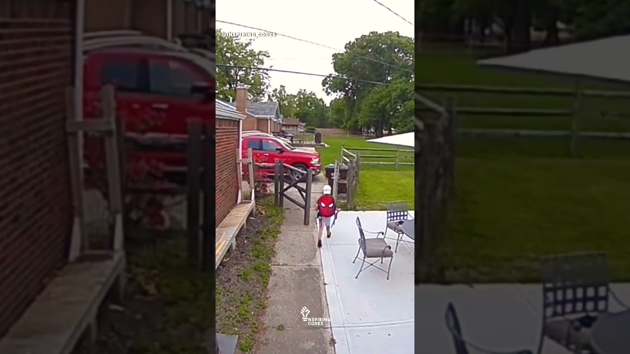 kid running away from home with Minecraft sword and skateboard 😂😂