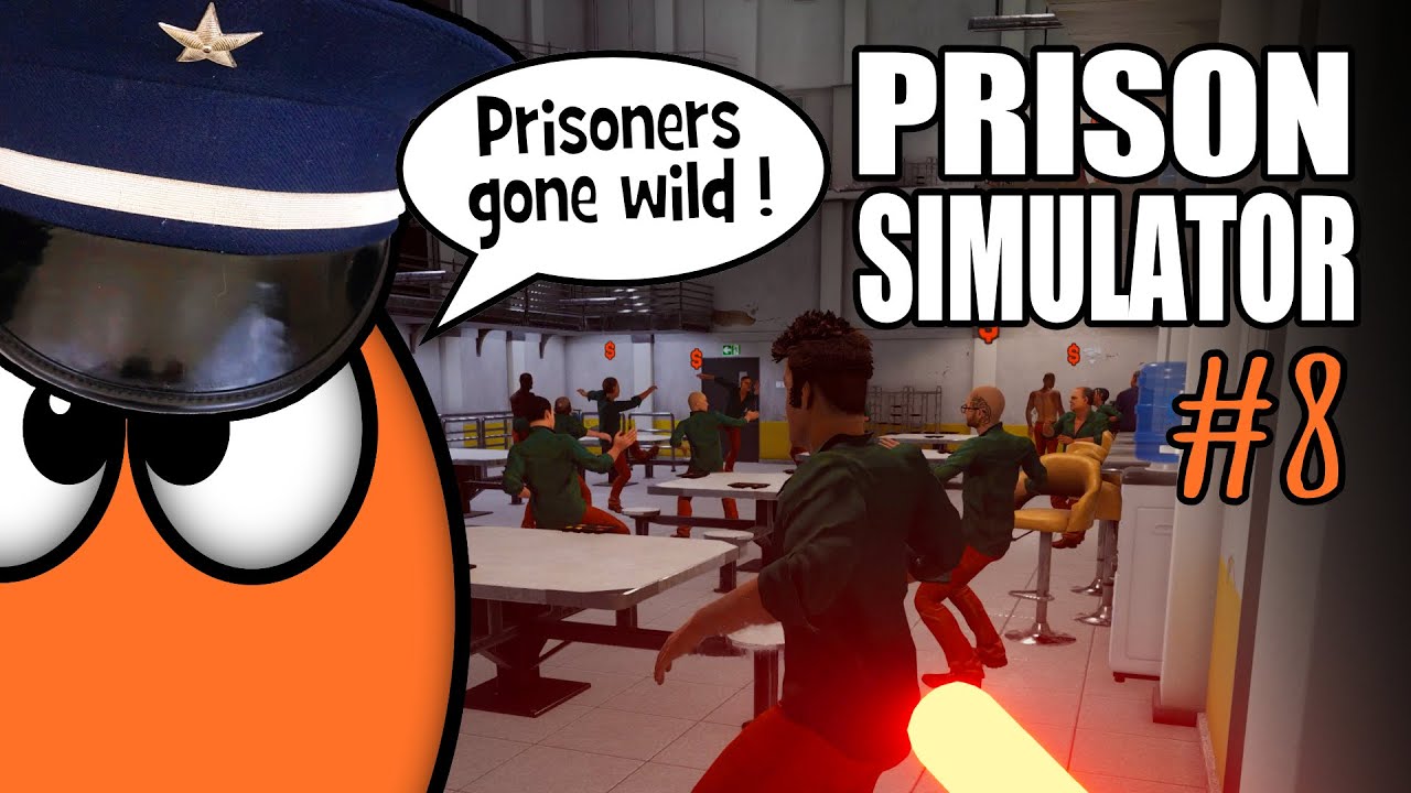 Disco Prison! 😎 - PRISON SIMULATOR Part 8 4K gameplay walkthrough