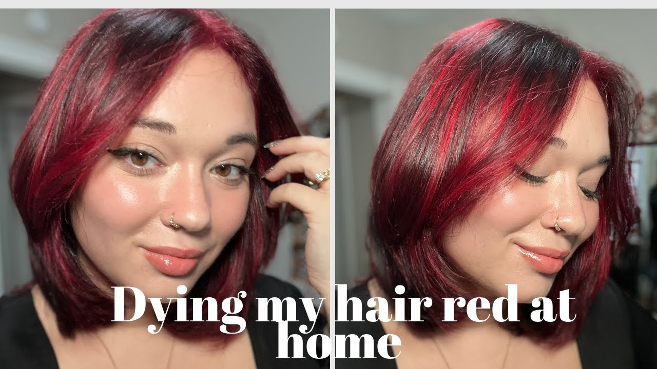Dying My Hair Red At Home