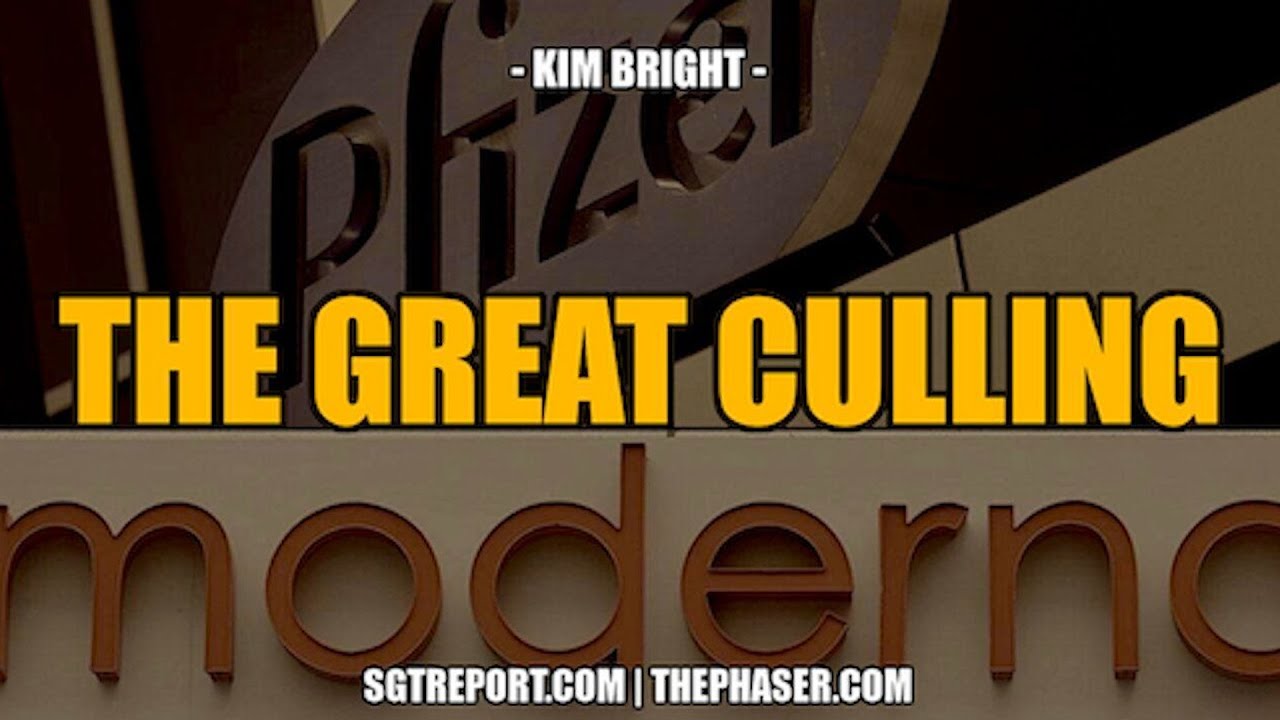 SGT Report UPDATES | THE GREAT CULLING CONTINUES: SV40, MRNA, 5G & MORE -- Kim Brightaly
