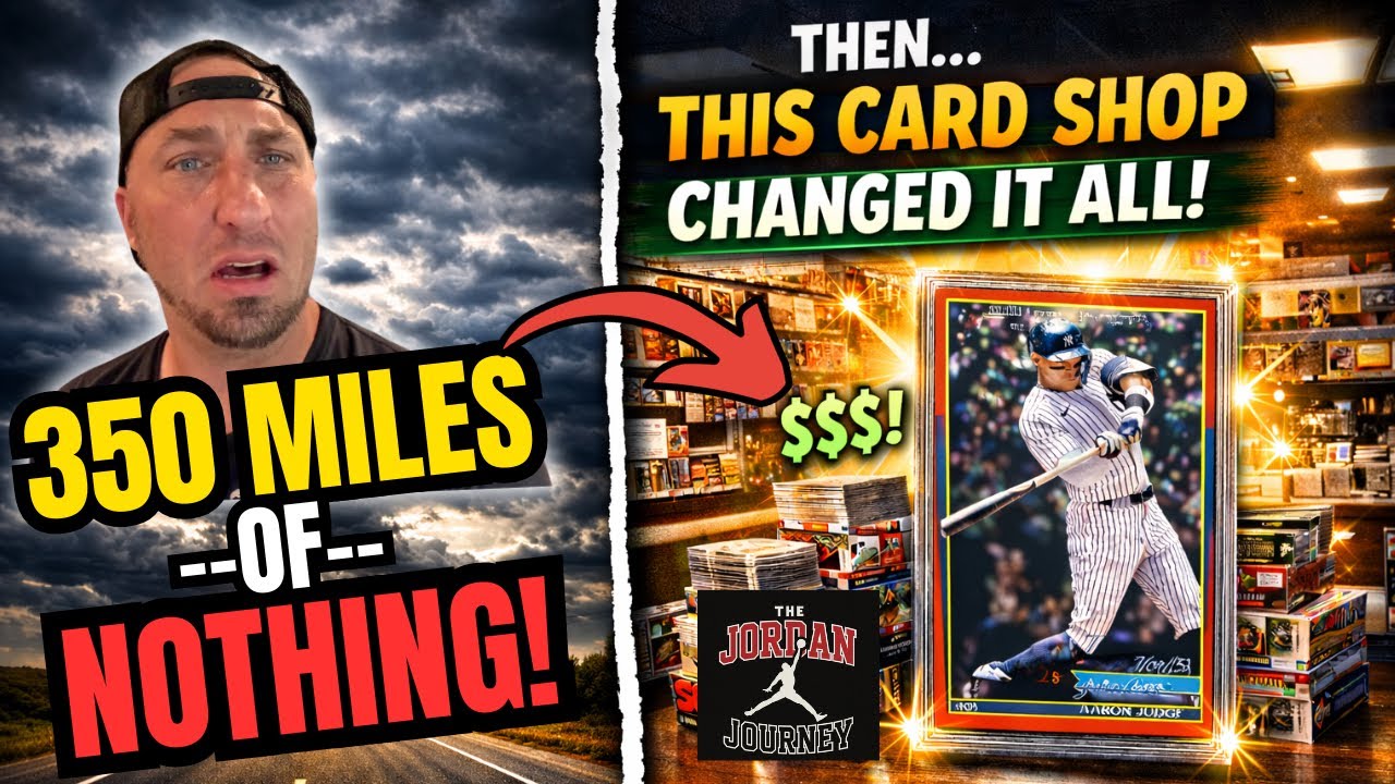 I Desperately Searched for Sports Cards… Until THIS Happened