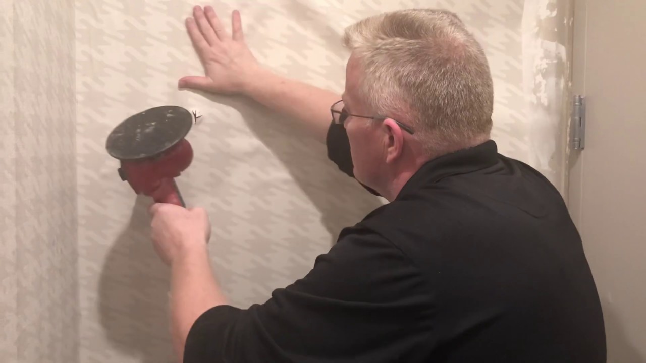 Cutting Wallpaper Around Round Objects - Spencer Colgan