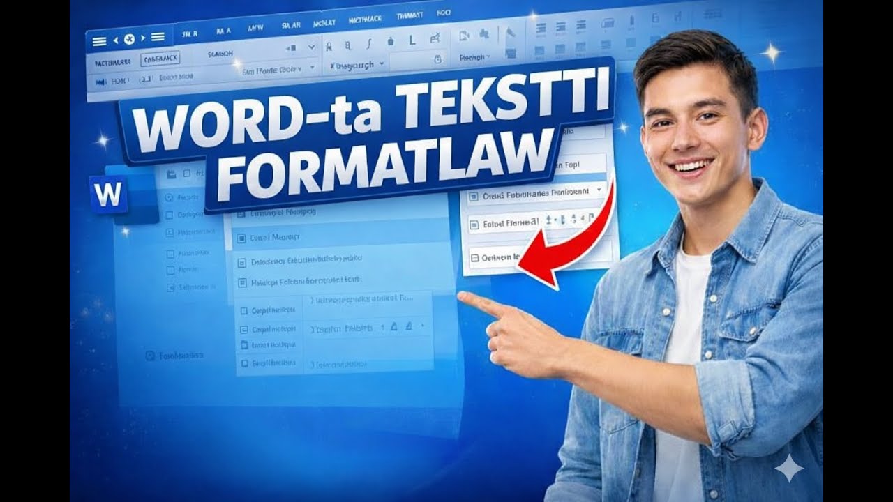 MicrosoftWord-3 Kompyuter sawatxanlıǵı: 4-sabaq Компьютер сауатханлыгы 4-сабак