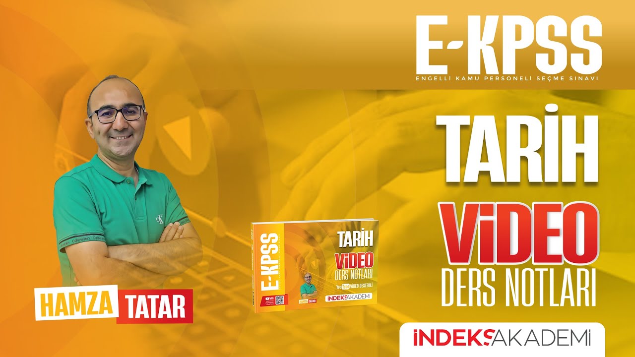 28 - 2026 EKPSS – Tarih – I. Dünya Savaşı - (Cemiyetler - Kuvayımilliye) - Hamza TATAR