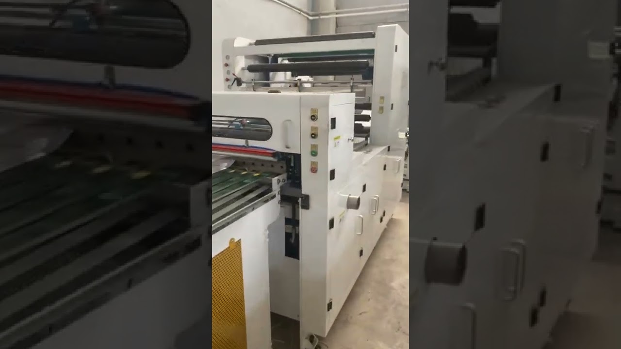 High speed paper sheeting machine: paper roll sheeter machine running In Turkey (2022)