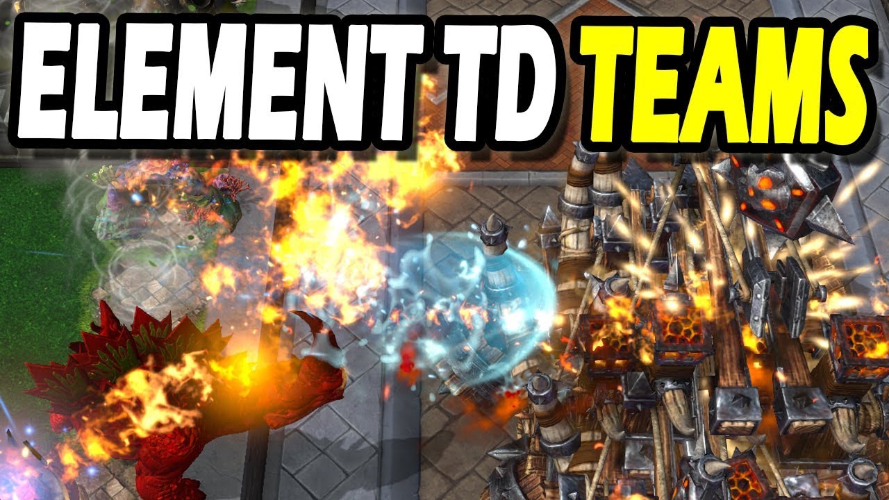 Warcraft 3 Reforged | Custom | Element TD Teams