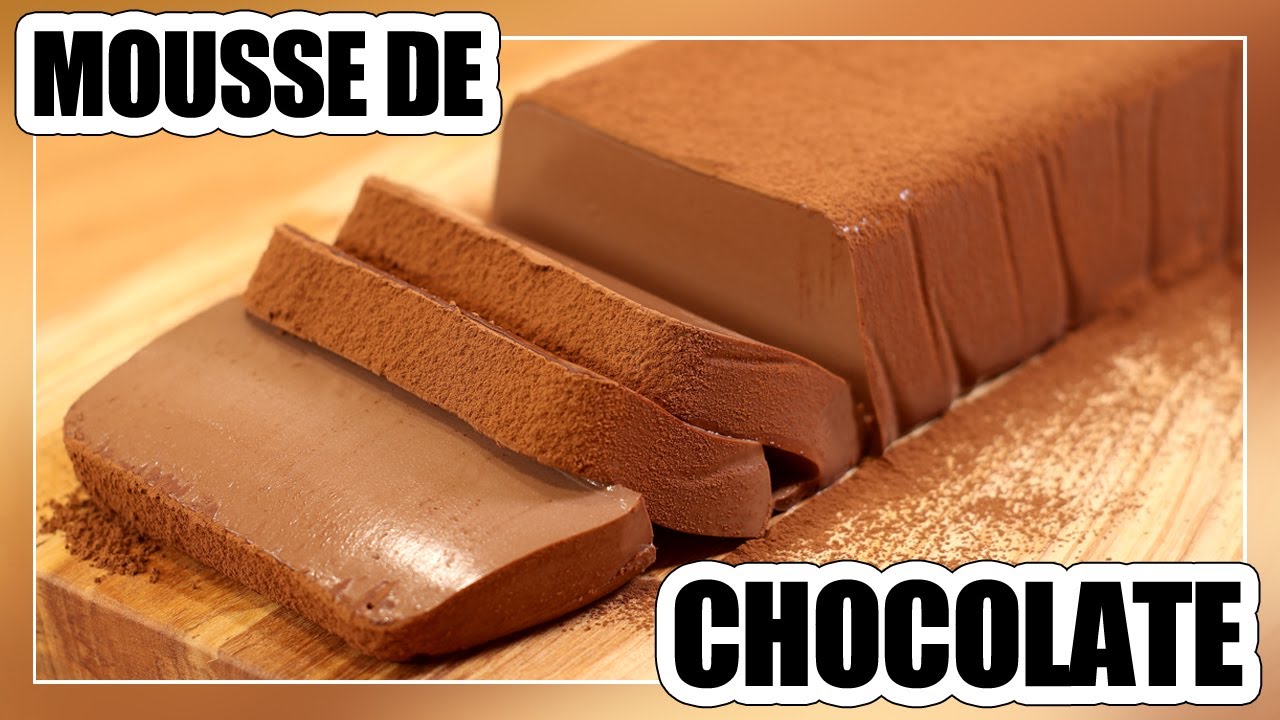 😍 MOUSSE de CHOCOLATE Japones | Receta FÁCIL que arrasa en YOUTUBE