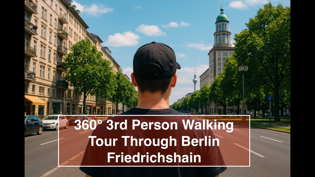 360&deg; 3rd Person Walking Tour Berlin Friedrichshain