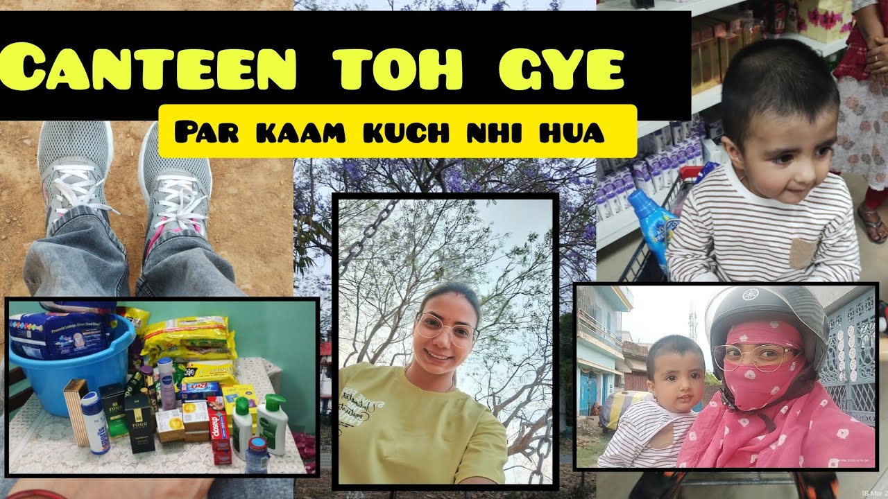 Aaj hum gye canteen aur park bhi ❤️ bhut dino baad 💖 Suhana Mausam 🤩 @OurLittleParivar 