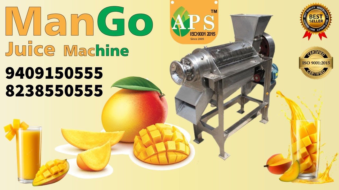 Mango Juice Machine // Mango Pulp Making Machine