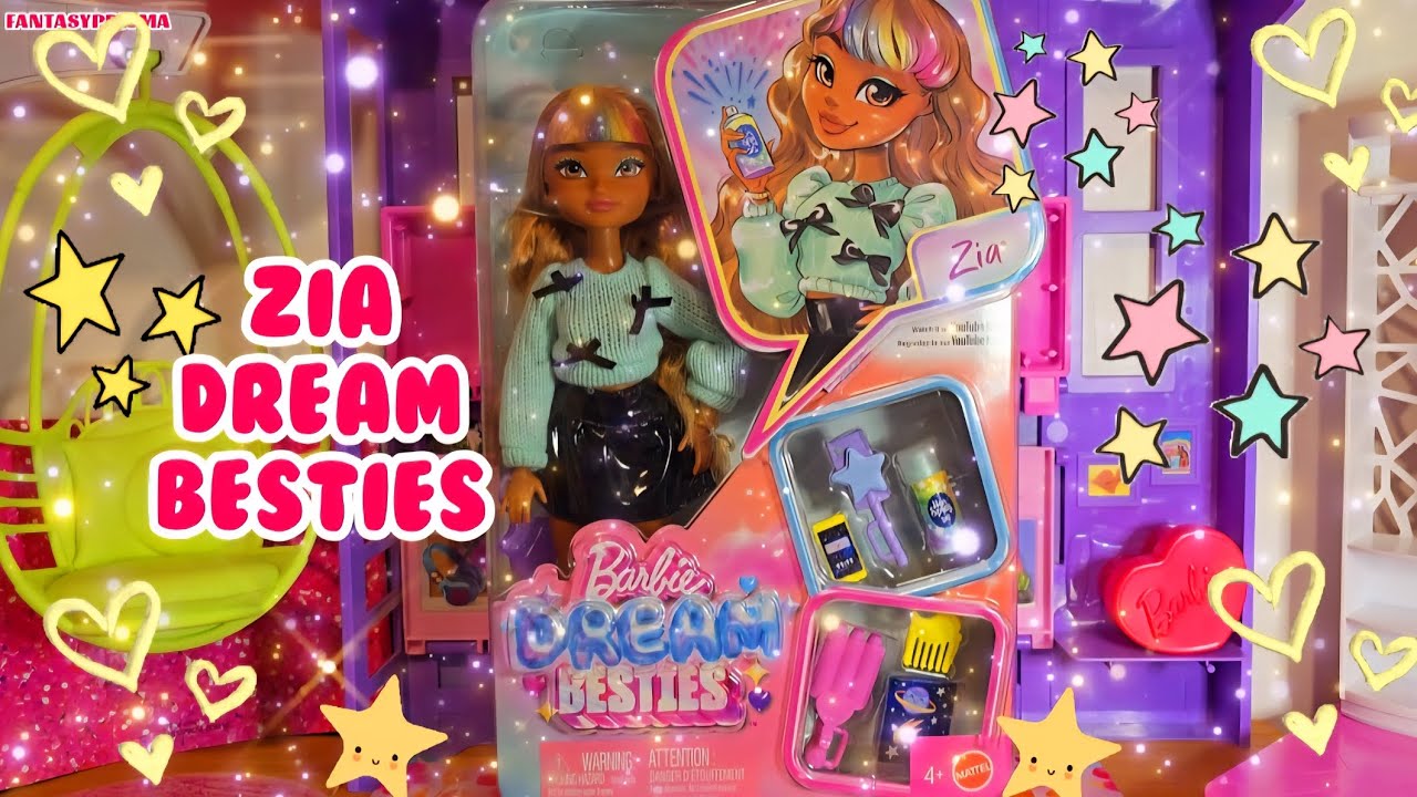 BARBIE DREAM BESTIES ZIA #Barbie #BarbieReview #BarbieUnboxing
