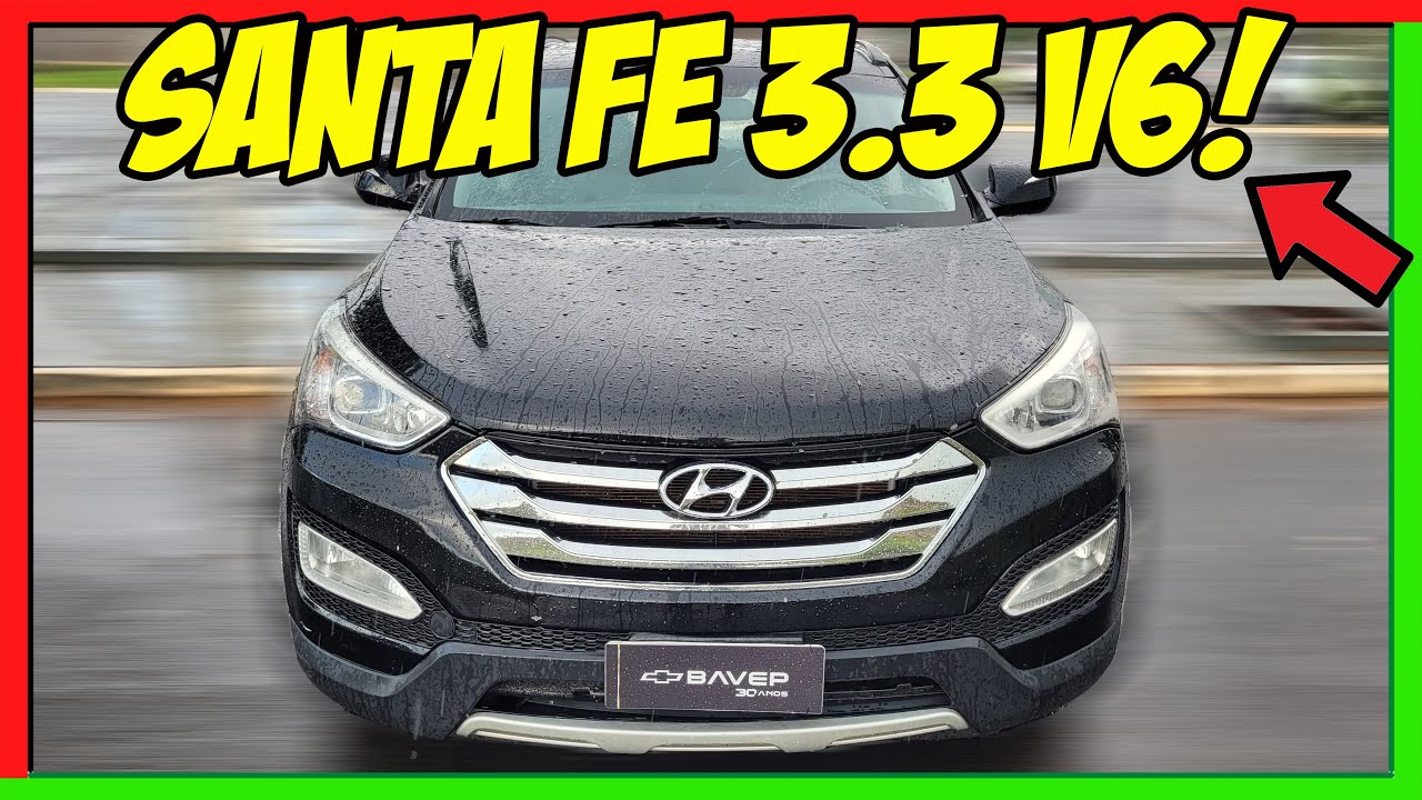 MAIS CONFIÁVEL QUE COMPASS? SANTA FE 3.3 V6 2014/2015! COROLLA CROSS PERDE?? #hyundai #suv #carro