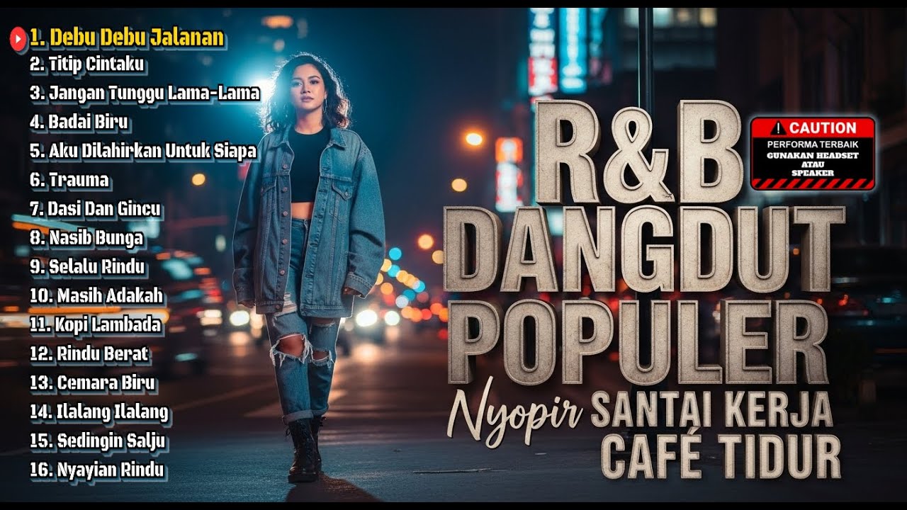 R&B DANGDUT POPULER - Nyopir Santai Kerja Café Tidur (Debu Debu Jalanan)