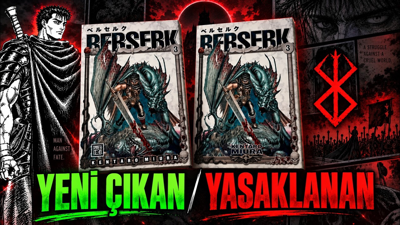Yasaklanan Berserk Manga Karşılaştırması!📚⛓️