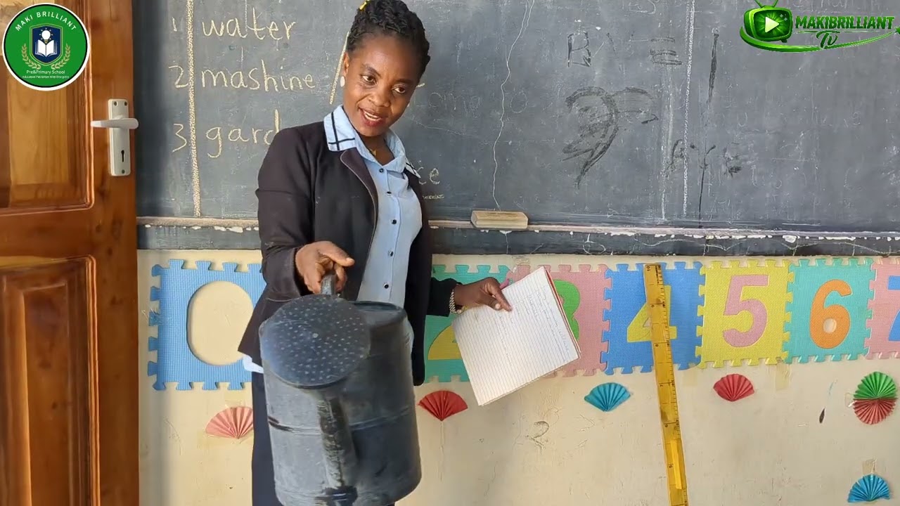 Pupils learn about the  environment and the resources found in it#makibrilliantschool #environment #