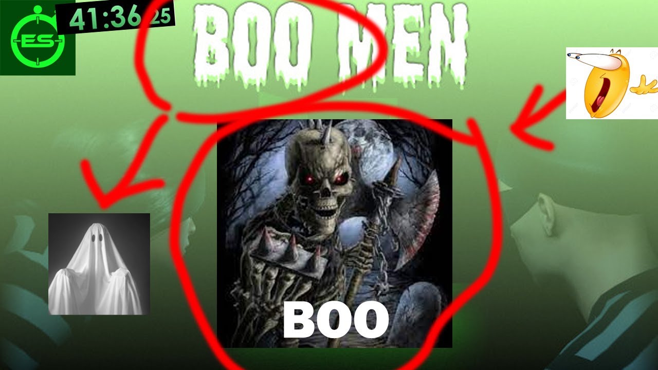 Boo Men SpeedRun 53 seconds