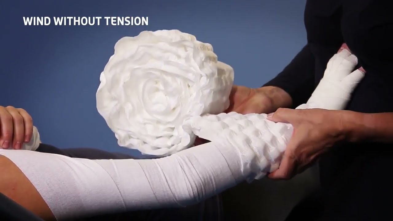 Thuasne   Mobiderm bandages   Reducing bandage in upper limb lymphoedema